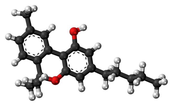 Molècula de CBN (cannabinol)