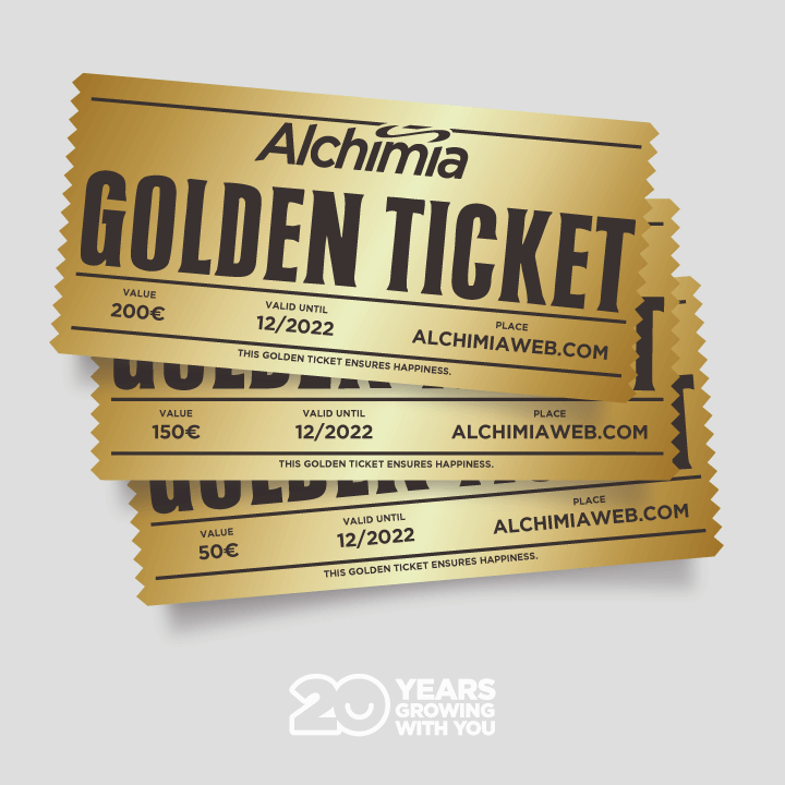 Tirage au sort de 3 Golden Tickets Alchimia- Alchimia Grow Shop