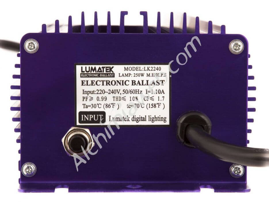 Sale of Electronic Lumatek Ballast 250W