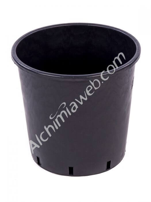 Online sale of round black plant pot - 35 cm - 25L