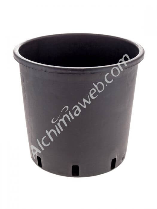 Sale of black polyethylene pot - 7 L