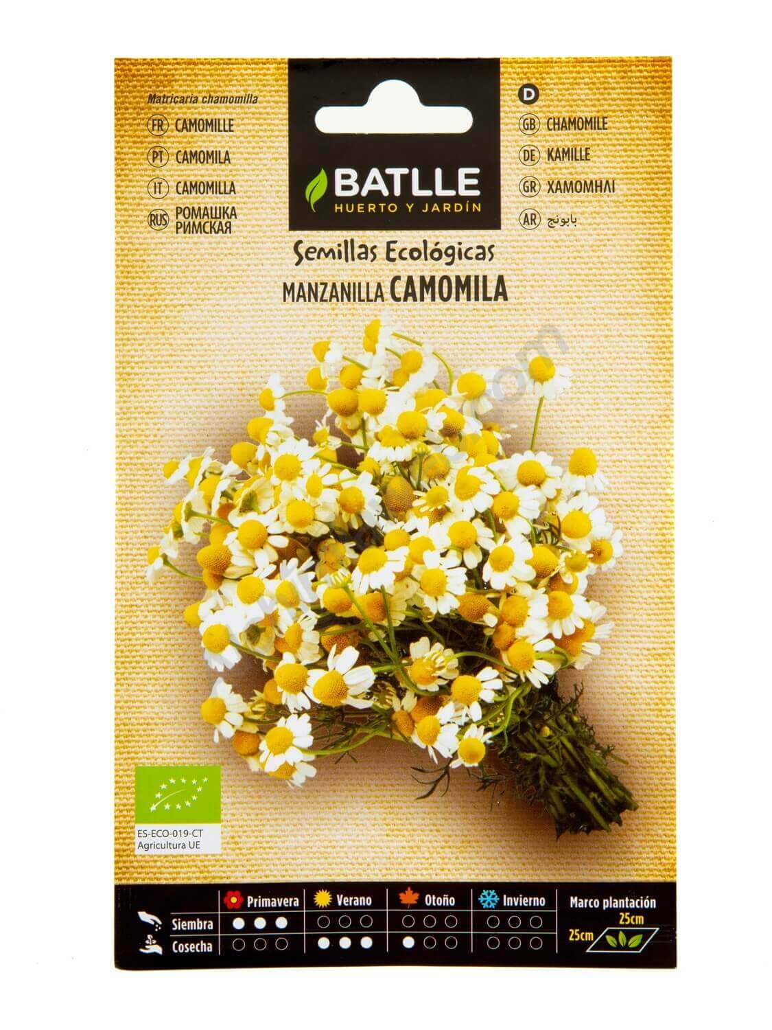 Sale of Batlle Organic Chamomile Seeds