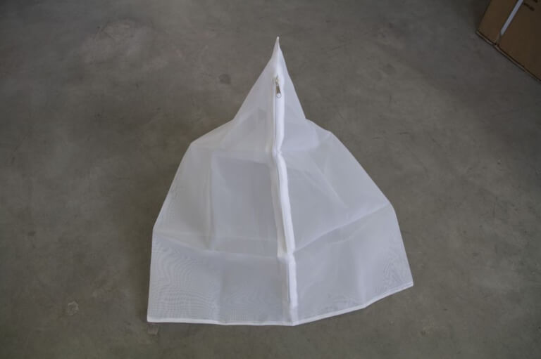 Venta de bolsa piramidal de Bubbleator, Zipper Bag